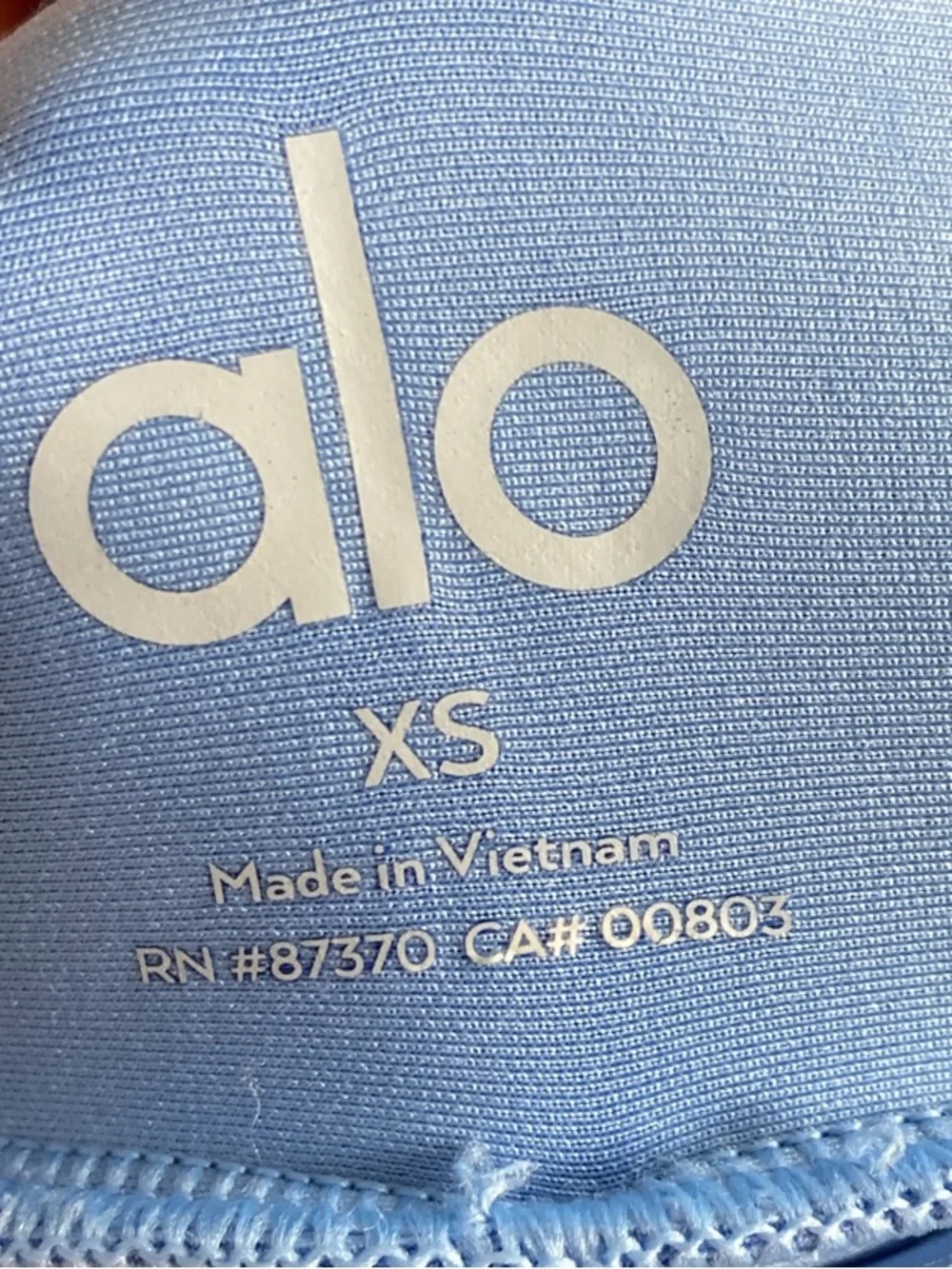 ALO Yoga Light Blue High-Rise Leggings